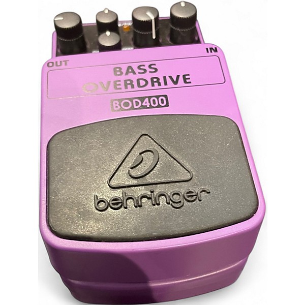 Used Behringer BOD400 Bass Overdrive Bass Effect Pedal