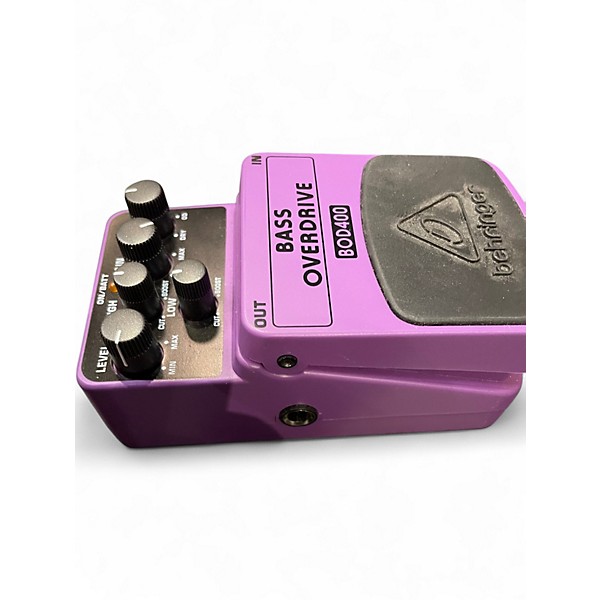 Used Behringer BOD400 Bass Overdrive Bass Effect Pedal