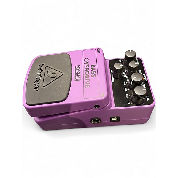 Used Behringer BOD400 Bass Overdrive Bass Effect Pedal
