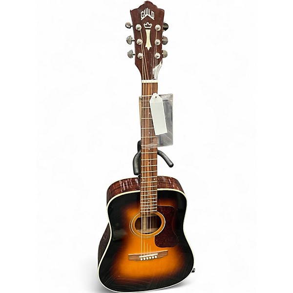 Used Guild D140 Sunburst Acoustic Guitar