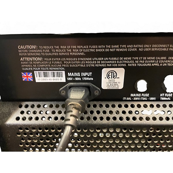 Used Marshall TSL602 60W 2x12 Tube Guitar Combo Amp