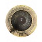 Used MEINL 22in Byzance Dual Crash Ride Cymbal