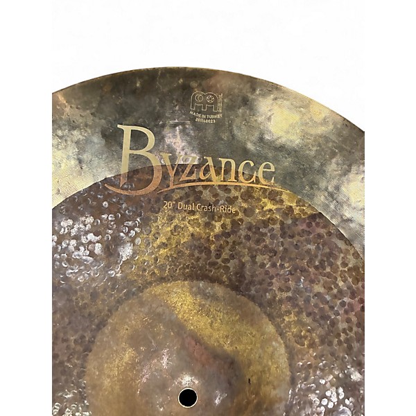 Used MEINL 20in Byzance Dual Crash Ride Cymbal