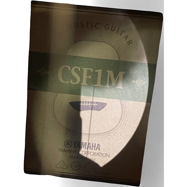 Used Yamaha CSF1M Parlor Tobacco Sunburst Acoustic Electric Guitar