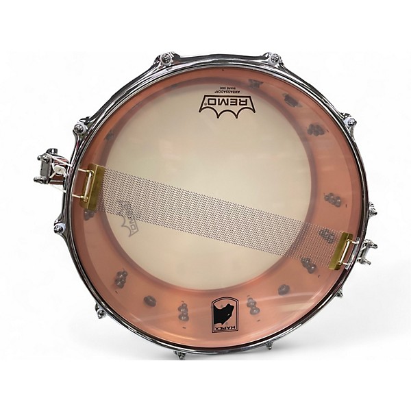 Used Mapex 14X6 black panther predator Copper Drum
