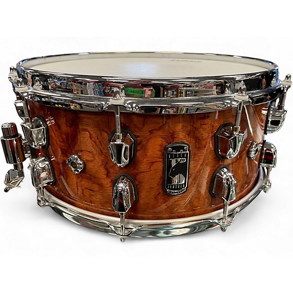 Used Mapex 14X6.5 black panther shadow Maple Drum
