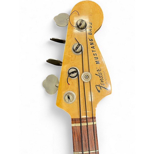 Vintage 1978 Fender Mustang Bass 2 Color Sunburst Electric Bass Guitar