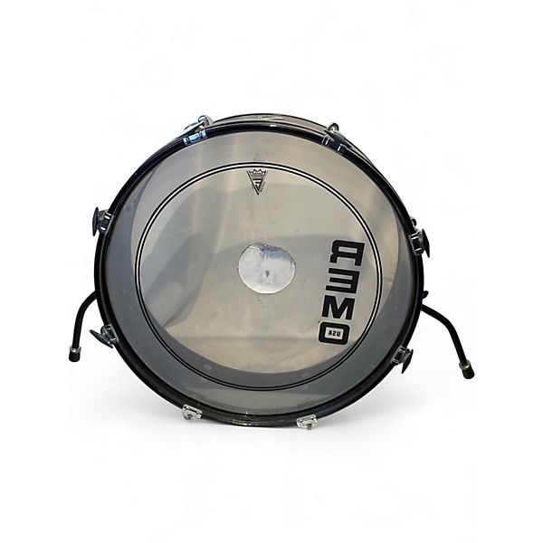 Used Remo 4 Piece Remo Legero Drum Set Black Drum Kit