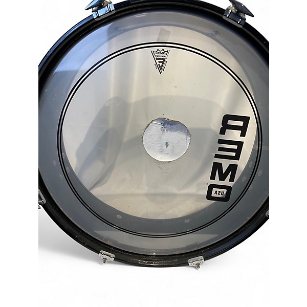 Used Remo 4 Piece Remo Legero Drum Set Black Drum Kit