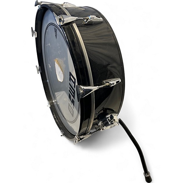 Used Remo 4 Piece Remo Legero Drum Set Black Drum Kit