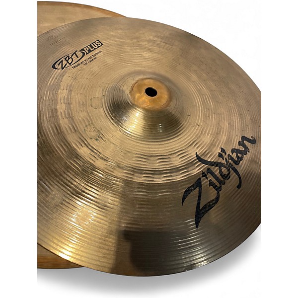Used Zildjian 14in ZBT Plus Rock Hi Hats Pair Cymbal