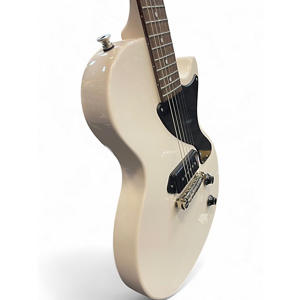 Used Epiphone BILLIE JOE ARMSTRONG LES PAUL JUNIOR White Solid Body Electric Guitar