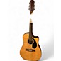 Used Fender CD60SCE Natural 12 String Acoustic Guitar thumbnail