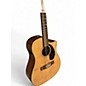 Used Fender CD60SCE Natural 12 String Acoustic Guitar
