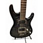 Used Ibanez S620EXQM Trans Gray Solid Body Electric Guitar