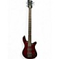 Used Spector 5 STRING RED Electric Bass Guitar thumbnail