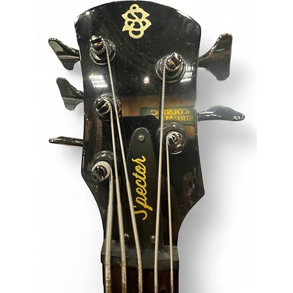 Used Spector 5 STRING RED Electric Bass Guitar