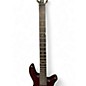 Used Spector 5 STRING RED Electric Bass Guitar