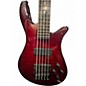 Used Spector 5 STRING RED Electric Bass Guitar