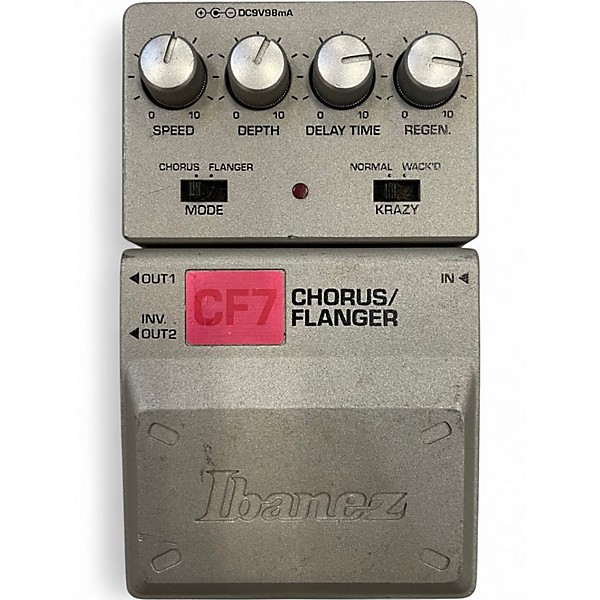 Used Ibanez cf7 Effect Pedal