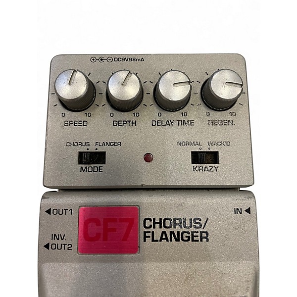 Used Ibanez cf7 Effect Pedal