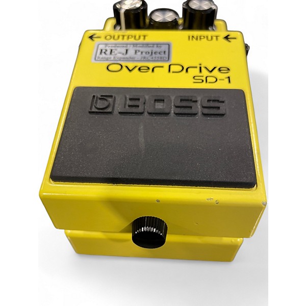 Used BOSS SD1 Super Overdrive Modded Effect Pedal