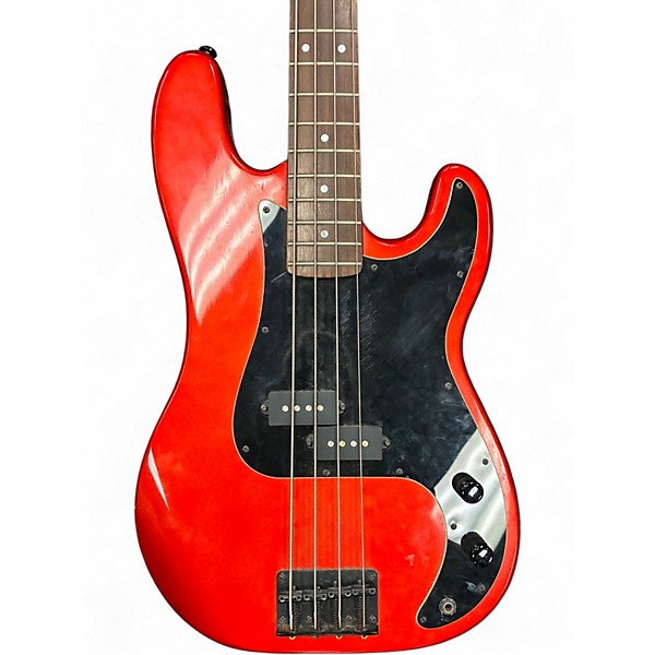 Used Kramer Focus 420S Red Electric Bass Guitar