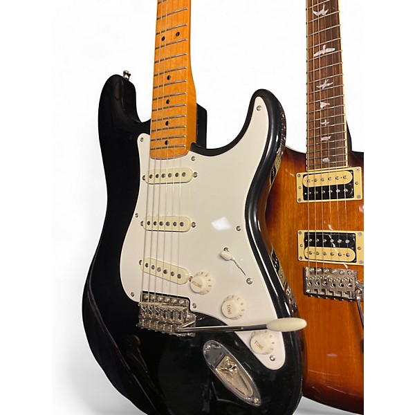 Used Squier Classic Vibe 1950S Stratocaster Black Solid Body Electric Guitar