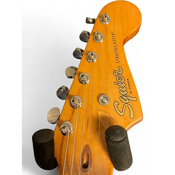 Used Squier Classic Vibe 1950S Stratocaster Black Solid Body Electric Guitar