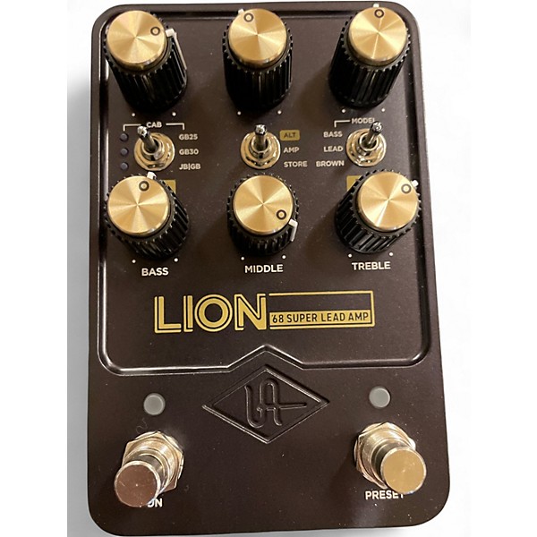 Used Universal Audio UAFX Lion '68 Super Lead Amp Effects Pedal Effect Pedal