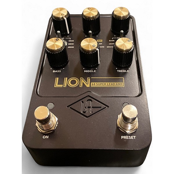 Used Universal Audio UAFX Lion '68 Super Lead Amp Effects Pedal Effect Pedal