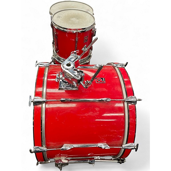 Used Premier 4 Piece XPK Red Drum Kit