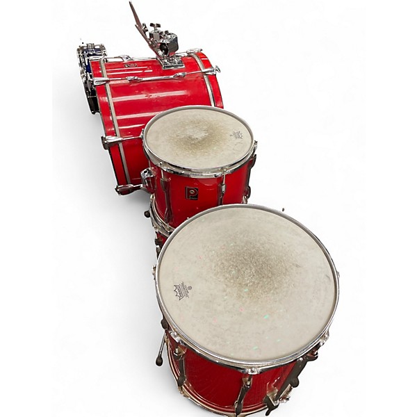 Used Premier 4 Piece XPK Red Drum Kit