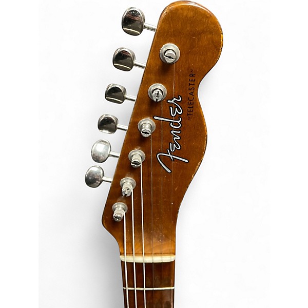 Used Fender CUSTOM SHOP 1963 TELECASTER HVY RELIC Vintage Natural Solid Body Electric Guitar