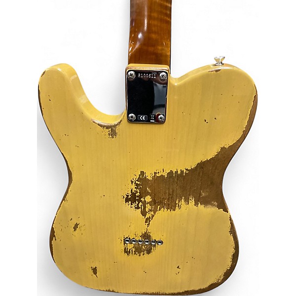 Used Fender CUSTOM SHOP 1963 TELECASTER HVY RELIC Vintage Natural Solid Body Electric Guitar