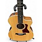 Used Taylor 214CE Deluxe NATURAL Acoustic Electric Guitar thumbnail