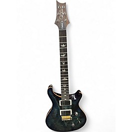 Used 2023 PRS Custom 24 10 Top Cobalt Blue Solid Body Electric Guitar