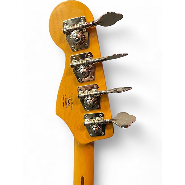 Used Squier Classic Vibe Late '60s Jazz Bass Lake Placid Blue Electric Bass Guitar