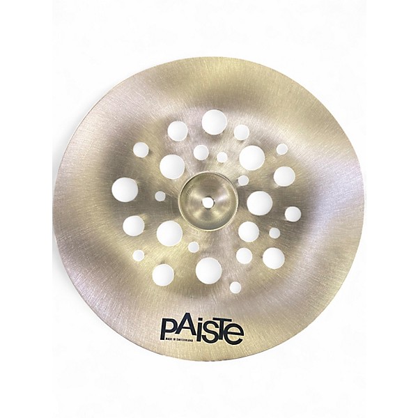 Used Paiste 14in PST X SWISS FLANGER Cymbal
