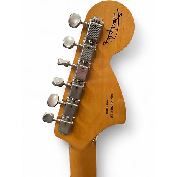 Used Fender Jimi Hendrix Stratocaster Olympic White Solid Body Electric Guitar