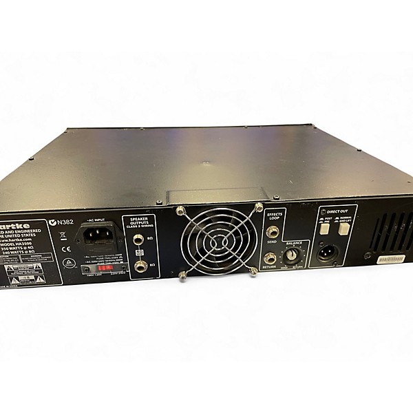 Used Hartke HA3500 Bass Amp Head