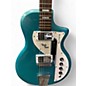 Used Airline Twin Tone Blue Solid Body Electric Guitar