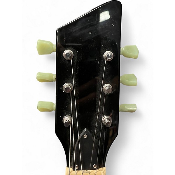 Used Airline Twin Tone Blue Solid Body Electric Guitar