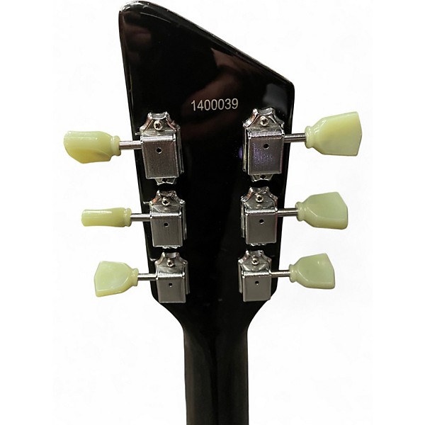 Used Airline Twin Tone Blue Solid Body Electric Guitar