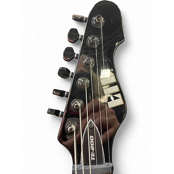 Used ESP LTD TE200 Black Solid Body Electric Guitar