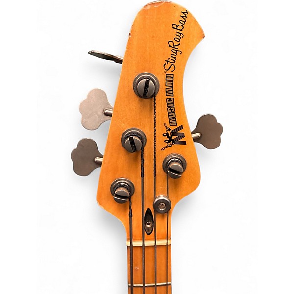 Vintage 1983 Ernie Ball Music Man Stingray 4 String Candy Apple Red Electric Bass Guitar