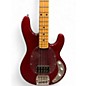 Vintage 1983 Ernie Ball Music Man Stingray 4 String Candy Apple Red Electric Bass Guitar