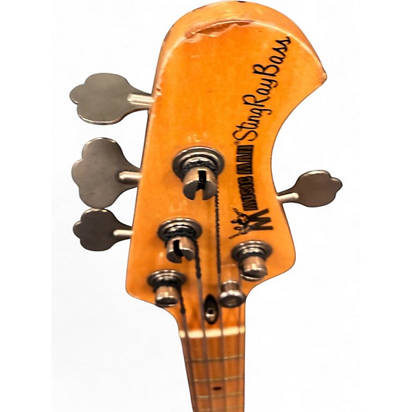 Vintage 1983 Ernie Ball Music Man Stingray 4 String Candy Apple Red Electric Bass Guitar