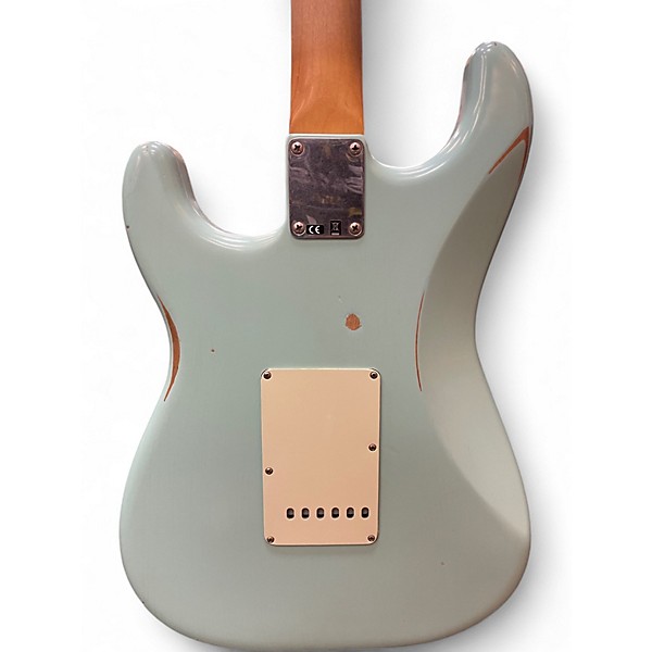 Used Fender Vintera 60s Stratocaster Road Worn Sonic Blue Solid Body Electric Guitar