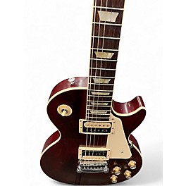 Used Gibson Les Paul Traditional Pro V WINE RED SATIN Solid Body Electric Guitar
